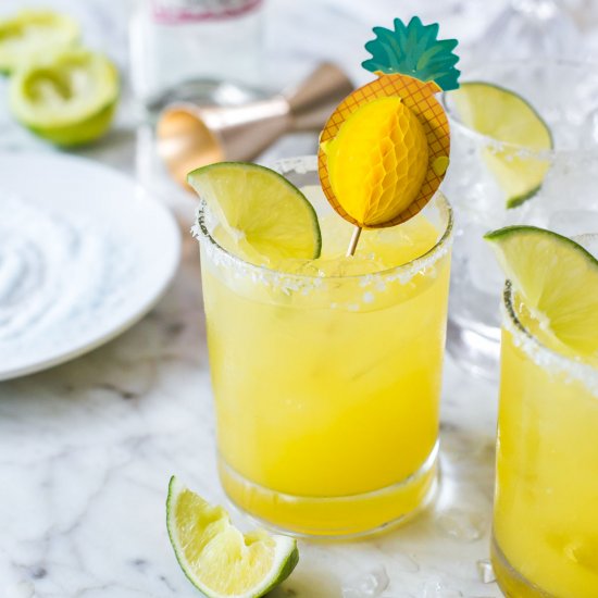 Pineapple Mezcal Margarita