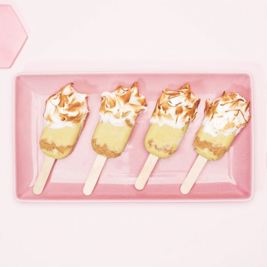 Banana Cream Pie Popsicles