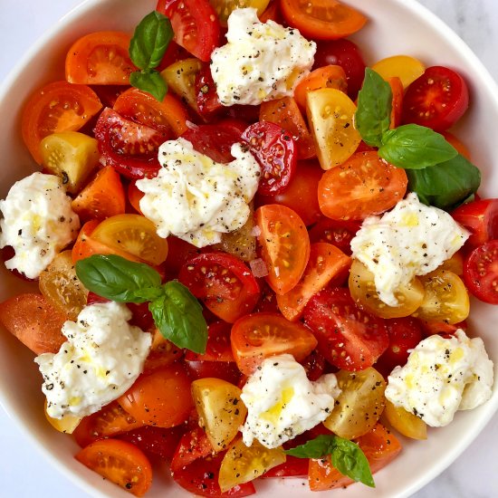 Caprese Salad with Burrata