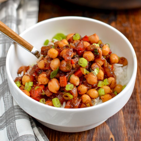 Chinese Five Spice Chickpeas