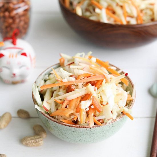 Napa Cabbage Salad Asian Style