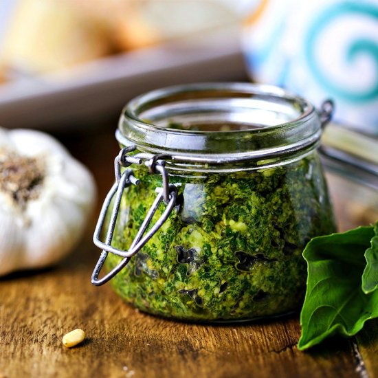 Basil Pesto Spread