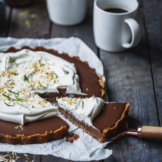 Chocolate Lime Tart