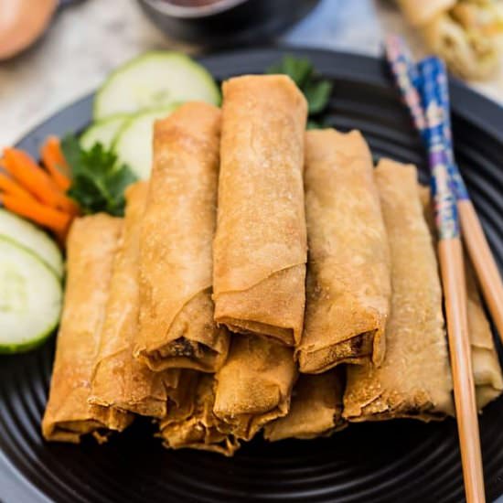 Authentic Chinese Spring Rolls