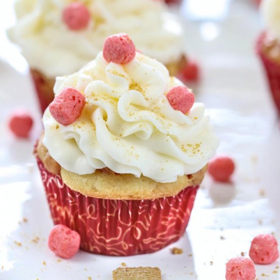 Strawberry Blonde Cupcakes