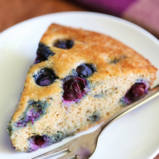 blueberry cake