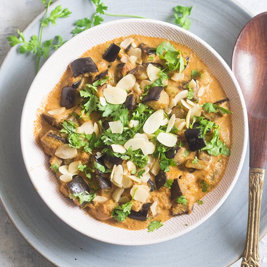 Eggplant Coconut Curry