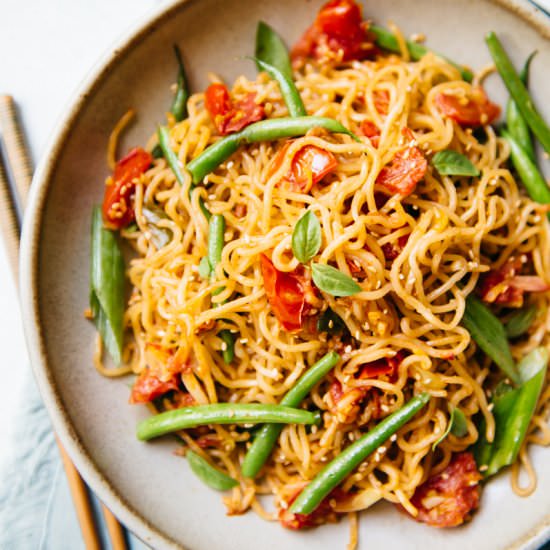 Vegetable Chow Mein