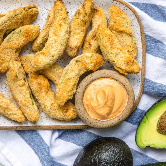 Crispy Baked Avocado Fries