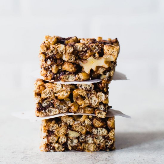 Walnut Maple Cereal Bars