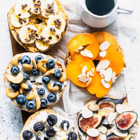 Bagel Toasts