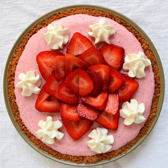 Strawberry Chiffon Pie