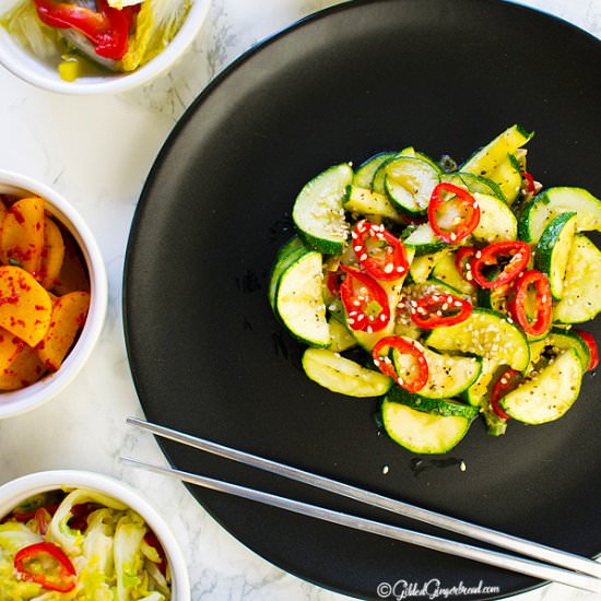 Courgette/Zucchini Korean Banchan