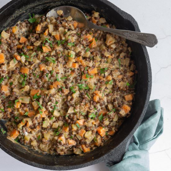 Mustard Lentil Stew