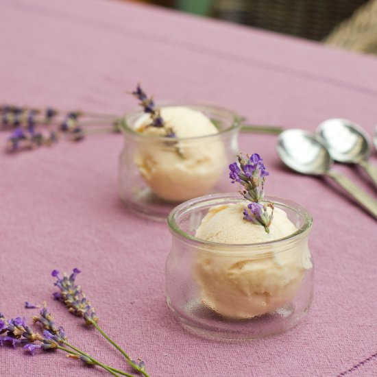 Lavender Ice Cream