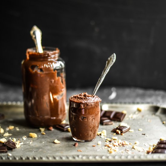 Homemade Chocolate Hazelnut Butter