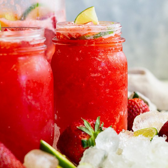 Strawberry Lemonade Margarita