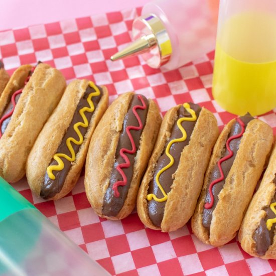 Hot Dog Eclairs