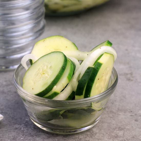 Cucumber and Onion Salad