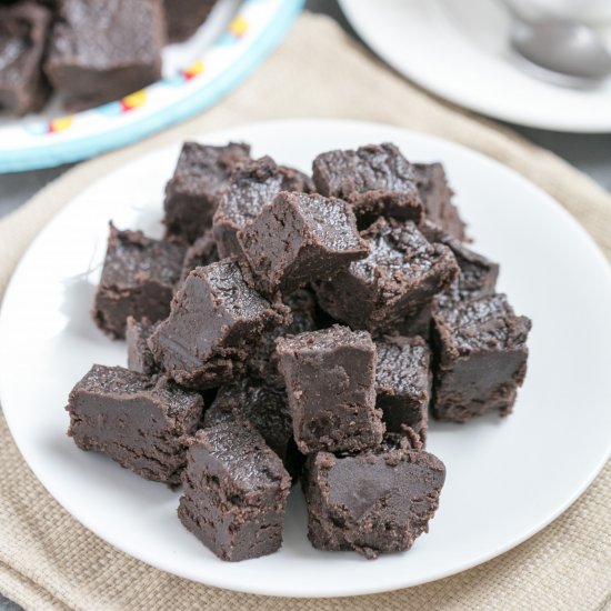 Dark Chocolate Keto Fudge