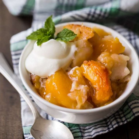 Peach Cobbler