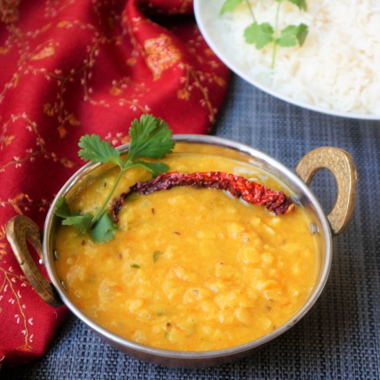 Instant Pot Lentil Soup / Dal Fry