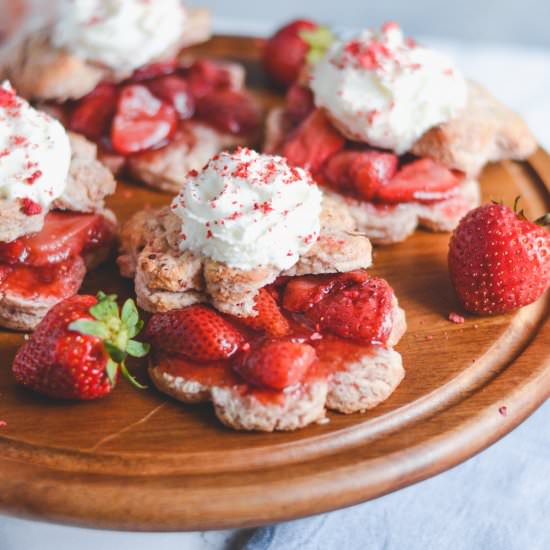 Strawberry Shortcake Biscuits