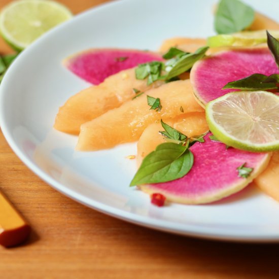 Thai Melon and Radish Salad