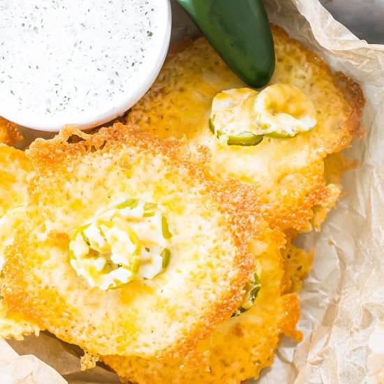 Jalapeño Cheese Crisps