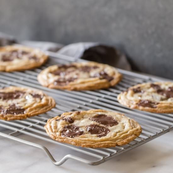 Toffee Almond Chocolate Chunk Cookie