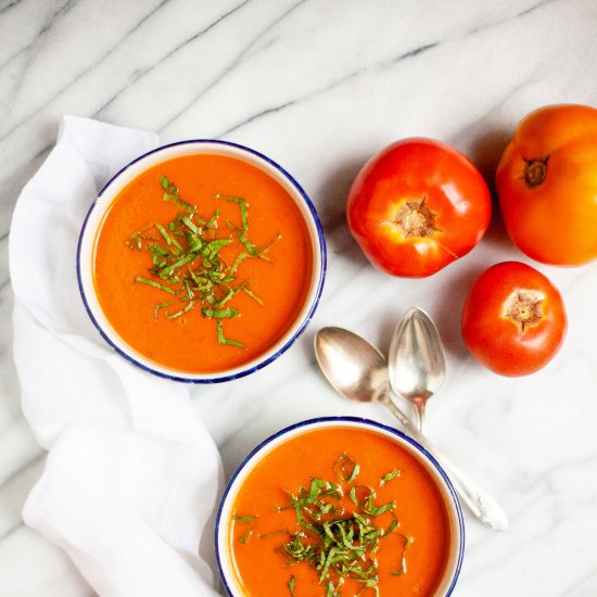 Garden Fresh Tomato Soup