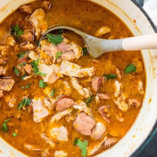 Smoked Chicken & Sausage Gumbo