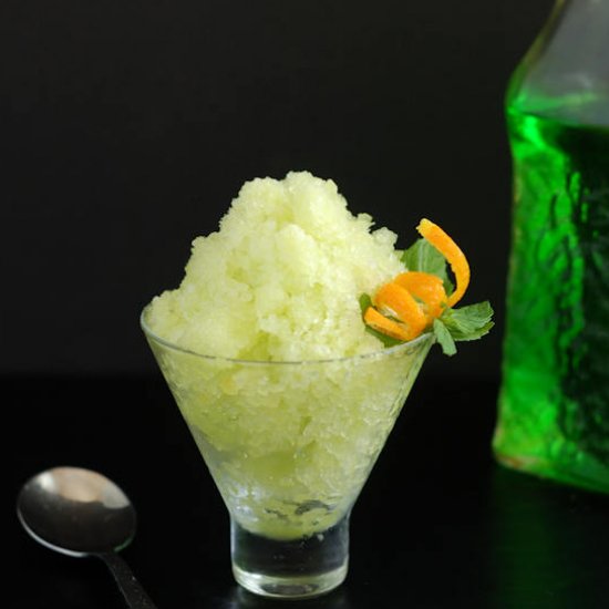 Fresh Melon Granita