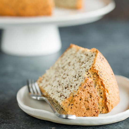 Chocolate Chip Chiffon Cake