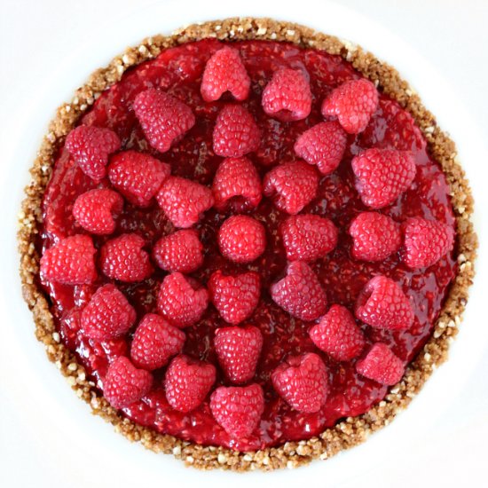 Gluten-free Raspberry Cream Pie