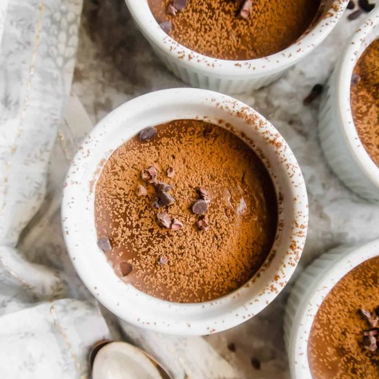 Paleo Vegan Chocolate Pudding (GF)