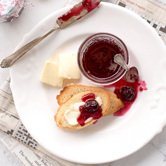 Sweet Cherry Merlot Jam