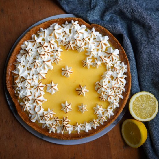 Lemon Tart With Italian Meringue