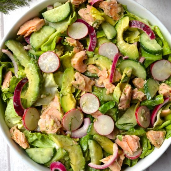 Salmon Dill Salad