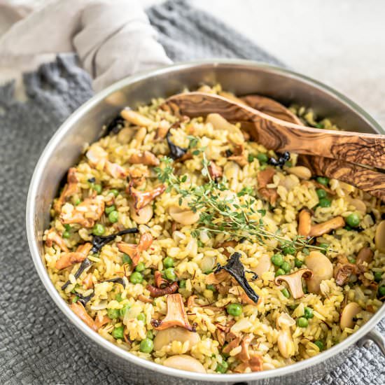 Wild Mushroom Paella