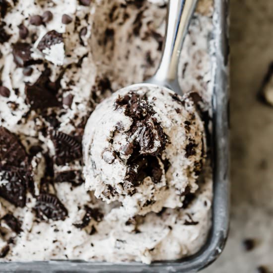 No Churn Oreo Ice Cream