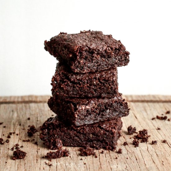 Fudgy Vegan Keto Brownies