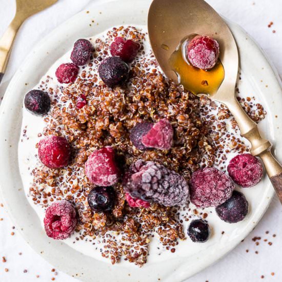 Berry Breakfast Quinoa