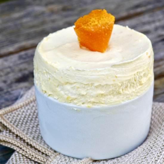 Frozen Grand Marnier Soufflé