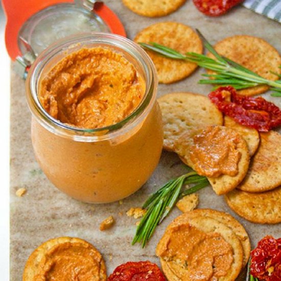 5 Minute Sun-Dried Tomato Spread