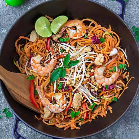 Pad Thai Sweet Potato Noodles