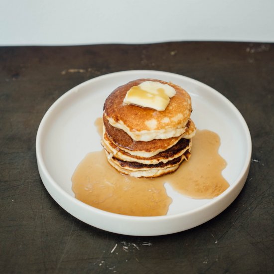 Fluffiest Coconut Flour Pancakes