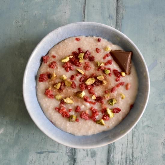 Pistachio Porridge