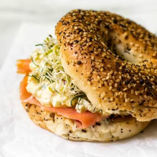 Smoked Salad Egg Salad Sandwich