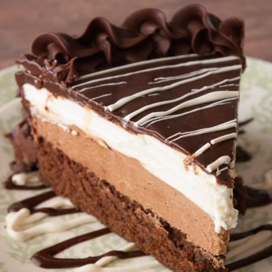 Black Tie Mousse Cake